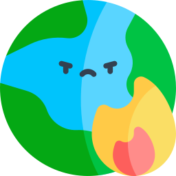 Climate change icon