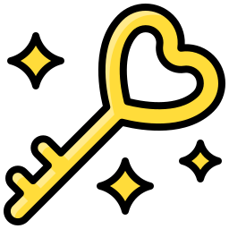 Love key icon