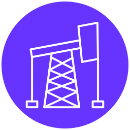 Oil drill icon