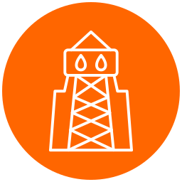 Нефтяная башня иконка