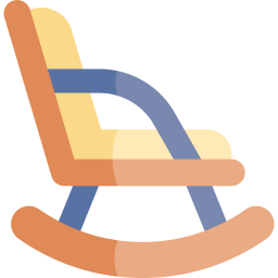 Rocking chair icon