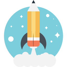 Rocket science icon