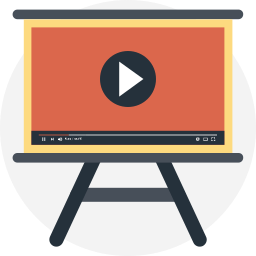 Video lesson icon