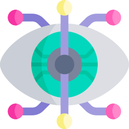 Бионический глаз иконка