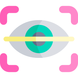 scansione retinica icona