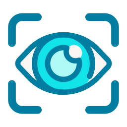 Eye scanner icon