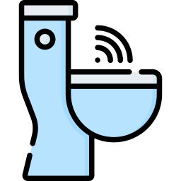 toilette intelligente icona