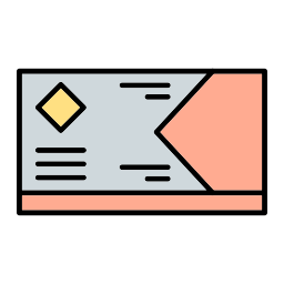 Business card icon