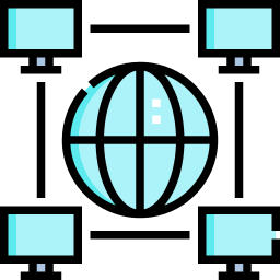 globales netzwerk icon