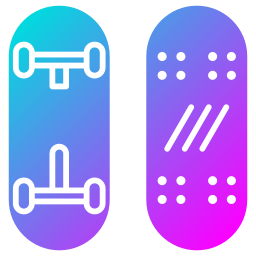 planche à roulette Icône