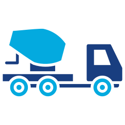 betonnen vrachtwagen icoon