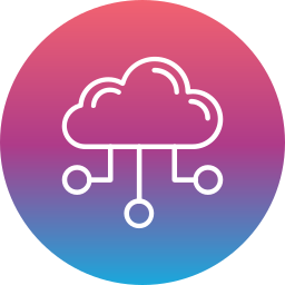 Cloud computing icon