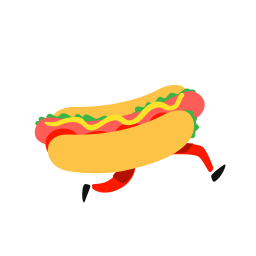 hot dogi ikona