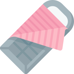 Sleeping bag icon