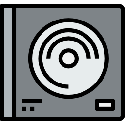 discos compactos icono