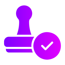 인증 스탬프 icon