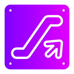 エスカレーターの標識 icon