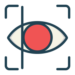 Retinal scan icon