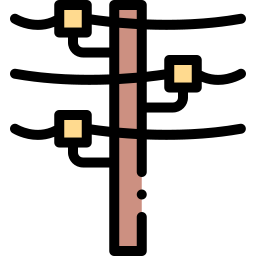 Электрический столб иконка