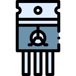 transistor icono