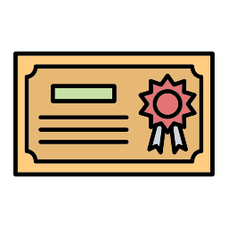 Certificate icon