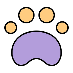 Paw print icon