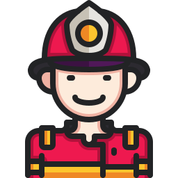 bombero icono