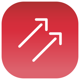 Double arrow icon