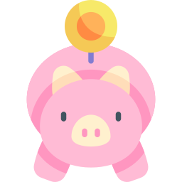 Piggy bank icon