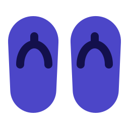 slippers icoon