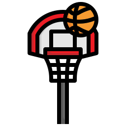 cesta de basquete Ícone