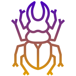 escarabajo ciervo icono