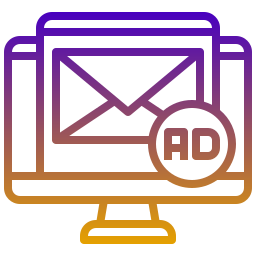 Email marketing icon