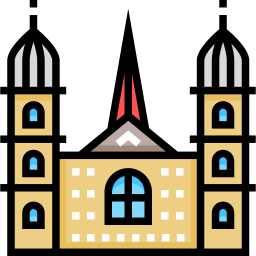 grossmünster kerk icoon