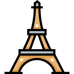 torre eiffel icono