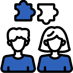 consolidação de equipe Ícone