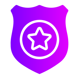 distintivo de polícia Ícone