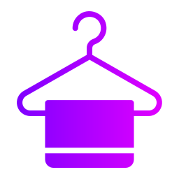 Towel hanger icon
