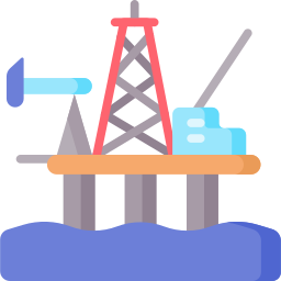 Oil platform icon