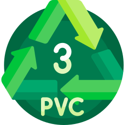 Plastic recycling icon