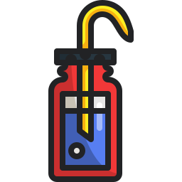 Wash bottle icon