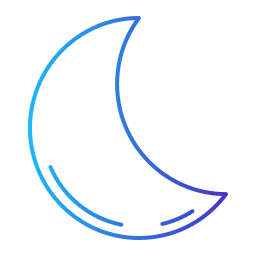 Half moon icon