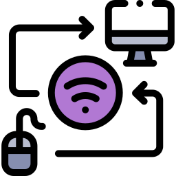 acceso remoto icono