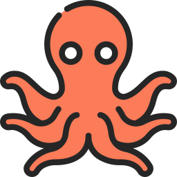 pulpo icono