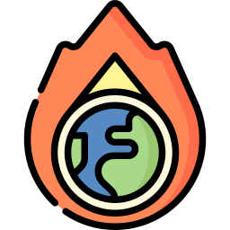 Climate change icon