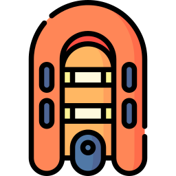 Rescue boat icon