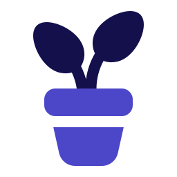 Plant pot icon