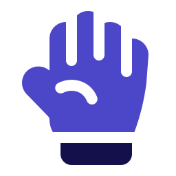 Резиновые перчатки иконка