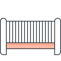 Детская кроватка иконка