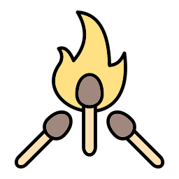Сжигание иконка